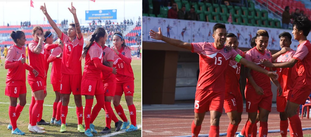 13th-sag-great-start-of-nepal-in-men-and-women-football-championship